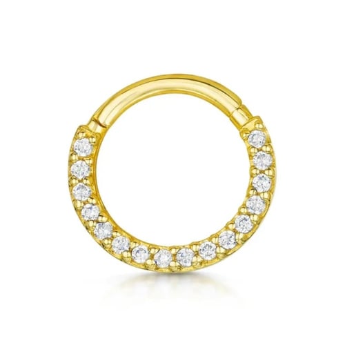 حلقه مرصعه بالكريستال