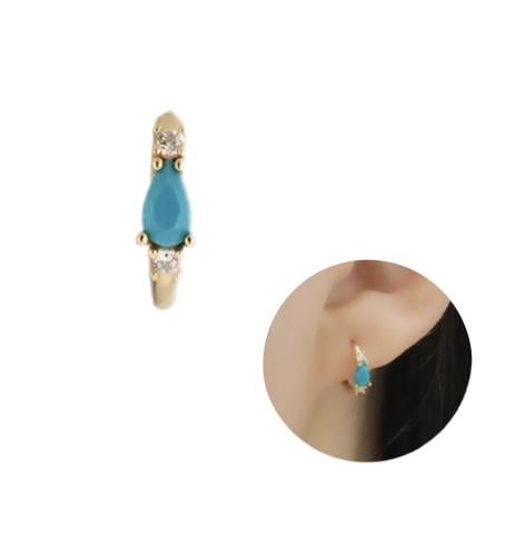 قرط فيروز قطره الماء