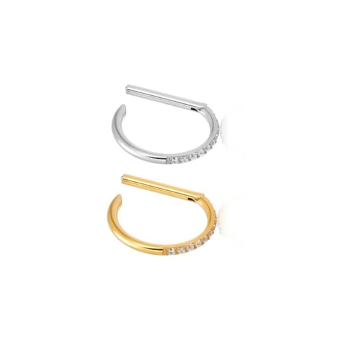 حلقه بنصف دائره