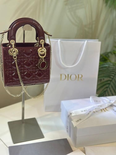 ليدي ديور عنابي سمول 20cm