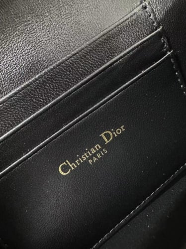 Dior Top Handle اسود 21cm