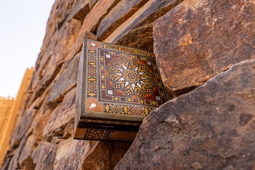 صناديق خشبية دمشقية