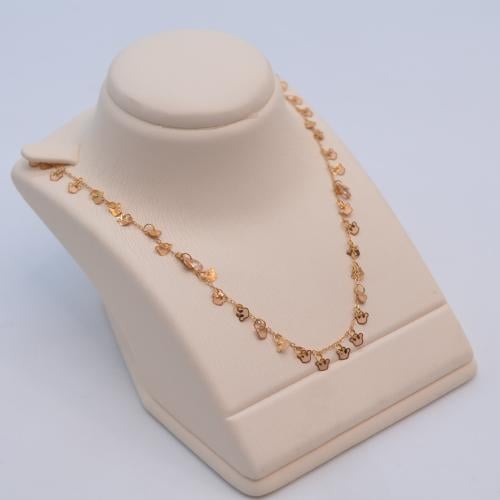 عقد ذهب عيار 21