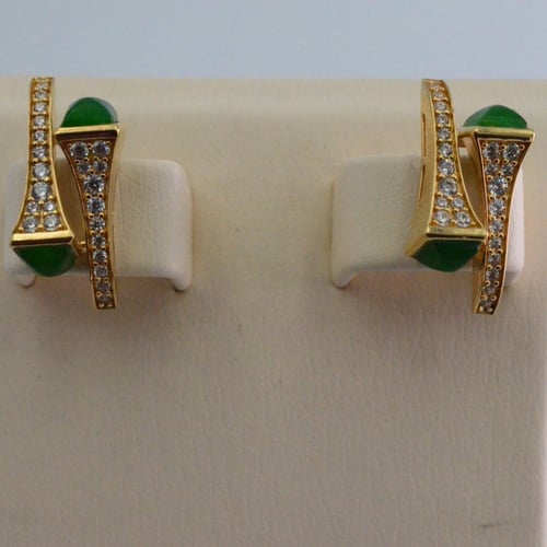 حلق ذهب عيار18