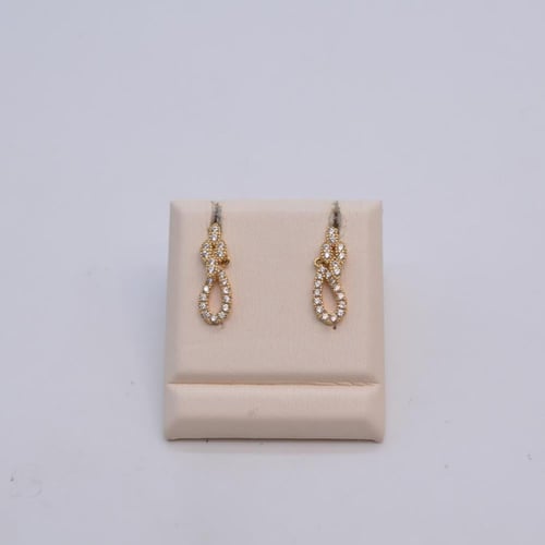 حلق ذهب عيار 18