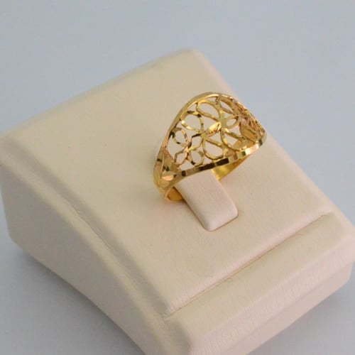 خاتم ذهب عيار 21