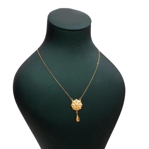 عقد ذهب عيار 21