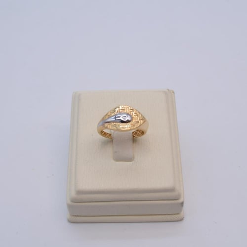 خاتم ذهب عيار 18