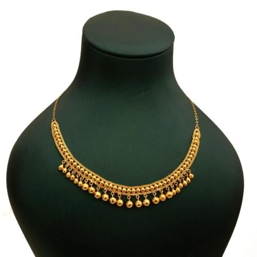 عقد ذهب عيار 21