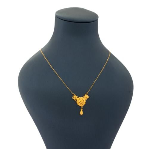 عقد كرسي جابر ذهب عيار 21