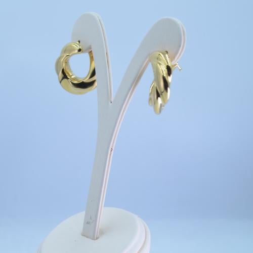 حلق ذهب عيار 18