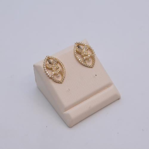 حلق ذهب عيار 18