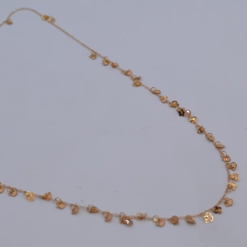 عقد ذهب عيار 21