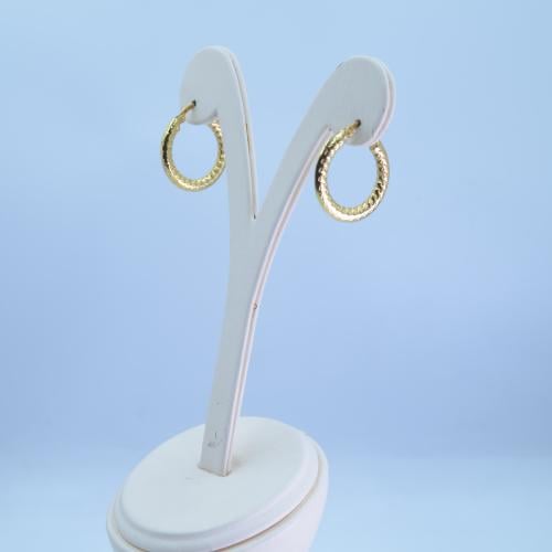 حلق ذهب عيار 18