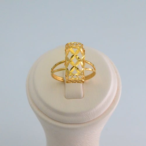 خاتم ذهب عيار 21