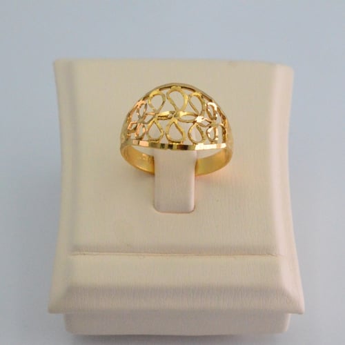 خاتم ذهب عيار 21