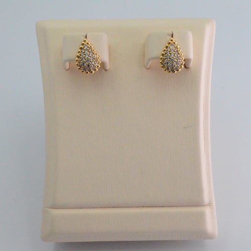 حلق الدمعة ذهب عيار 21