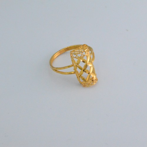 خاتم ذهب عيار 21