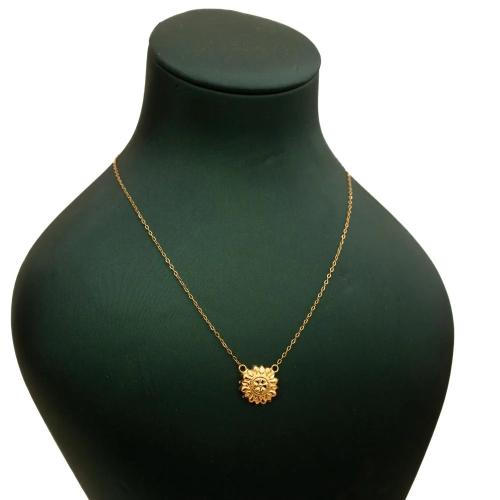 عقد ذهب عيار 21