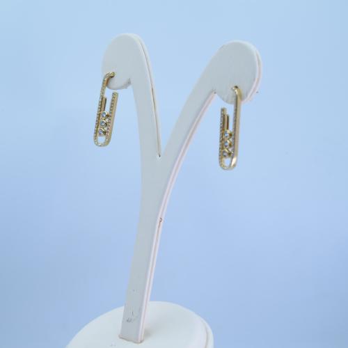 حلق ذهب عيار 18