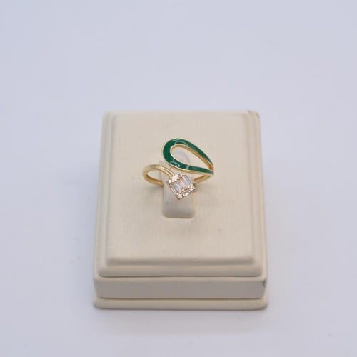 خاتم ذهب عيار 18