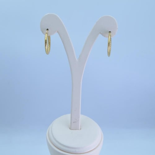 حلق ذهب عيار 18