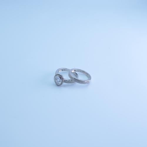 خاتم فضة توينز