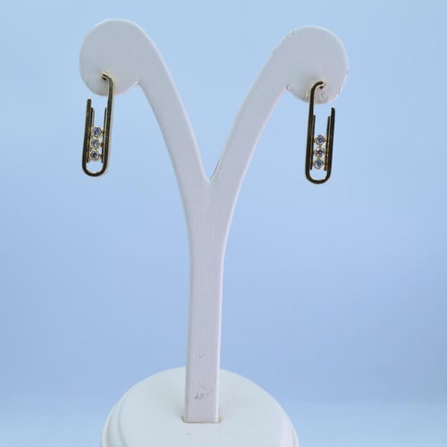 حلق ذهب عيار 18