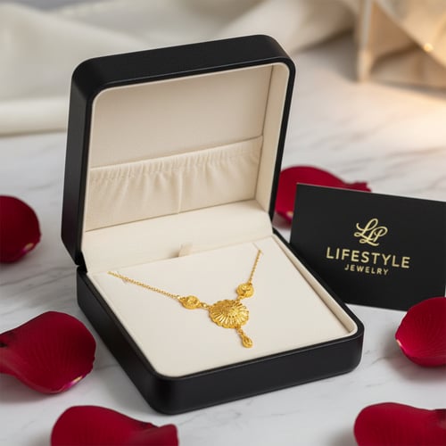 عقد كرسي جابر ذهب عيار 21