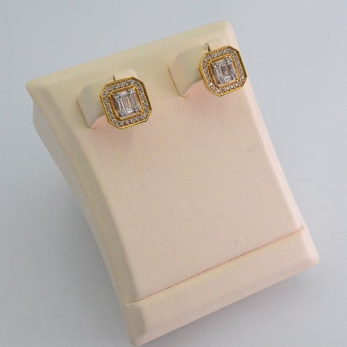 حلق ذهب عيار 18