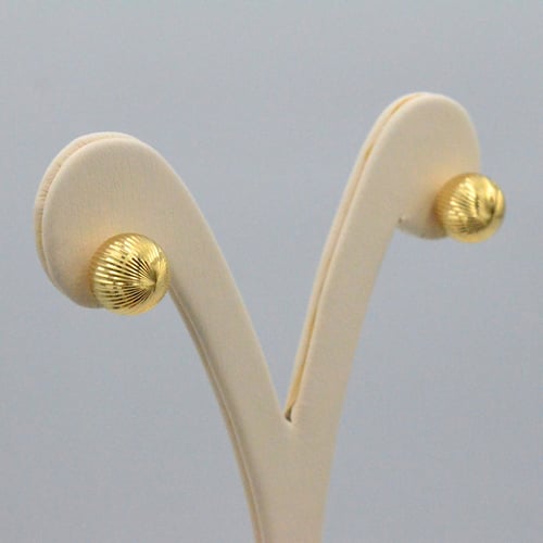 حلق ذهب عيار 18