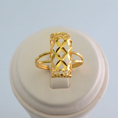 خاتم ذهب عيار 21