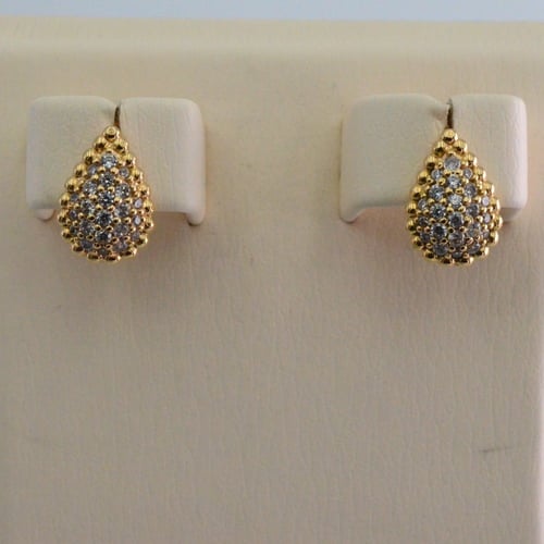 حلق الدمعة ذهب عيار 21