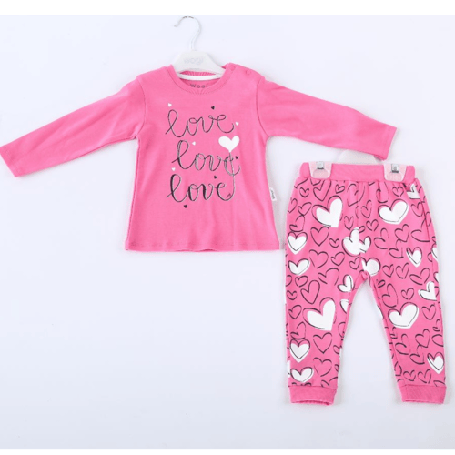 طقم قطني فلامنجو