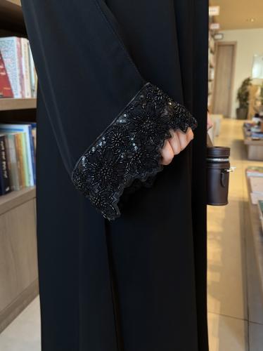 عباية الكم واسع كلفة شك قماش انترنت - نص كلوش