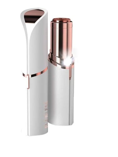 جهاز إزالة شعر الوجه أبيض