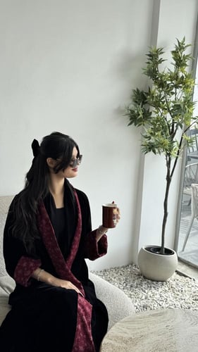 مخمل نص كلوش بكم كشميري( فيروز)