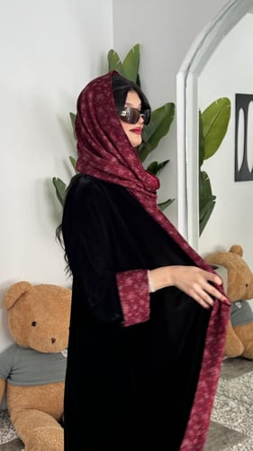 مخمل نص كلوش بكم كشميري( فيروز)