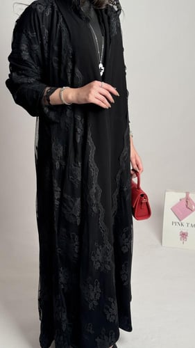 كريب ملكي دانتيل من الأمام والخلف