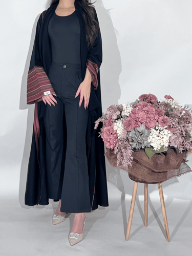 شا l ل كشميري بنفس قماش الكم