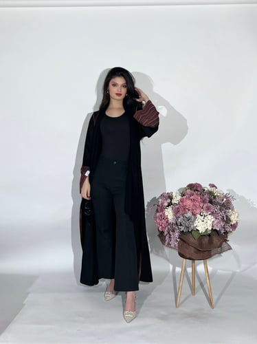 شا l ل كشميري بنفس قماش الكم