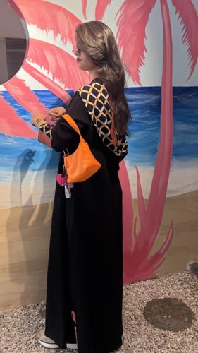 لينين اسود هودي قطن