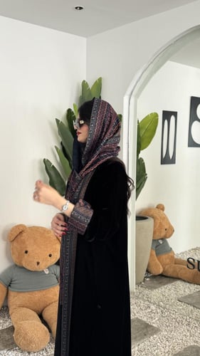 شال كشميري زمردة