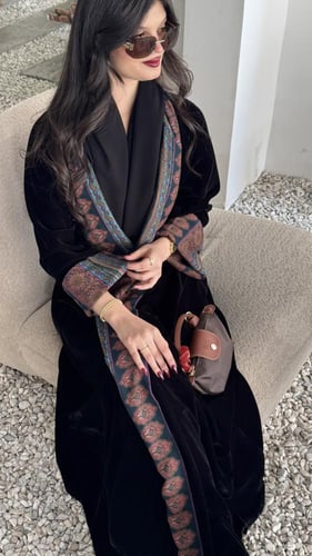 مخمل كلوش بكم كشميري(ياسمينا)