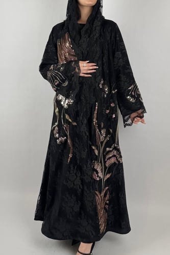 همس كريب أو دانتيل بورود مطرزة