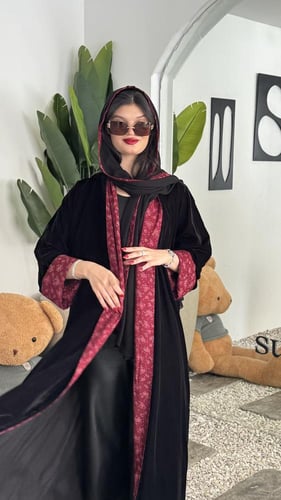 مخمل نص كلوش بكم كشميري( فيروز)