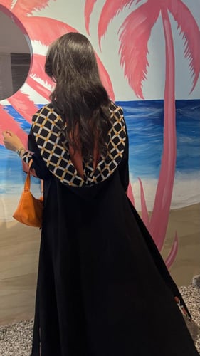 لينين اسود هودي قطن