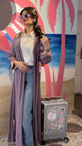 لينين بلون اللافندر وهودي بقطن