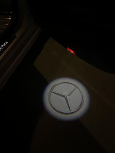 بروجكتر ترحيب مرسيدس S 2021-2025 الجوهرة