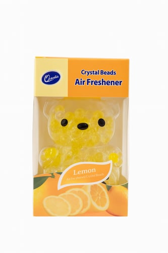 معطر خرز كريستالي برائحة الليمون – شكل دب للسيارة...